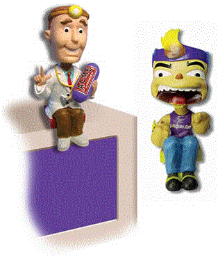 monitor Bobbleheads